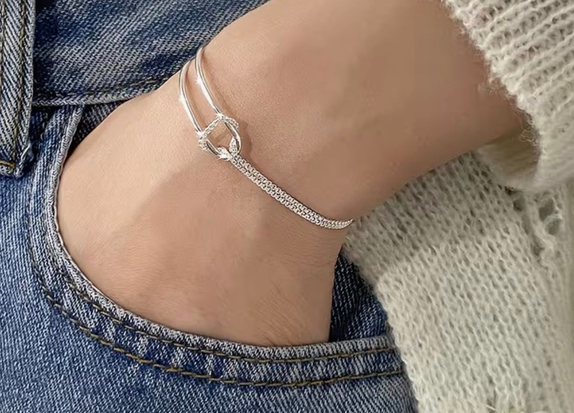 Pulsera de plata