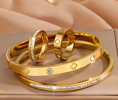 Juego de Brazalete estilo Van-Cleef