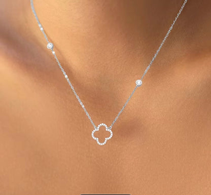 Cadena de plata Van Cleef