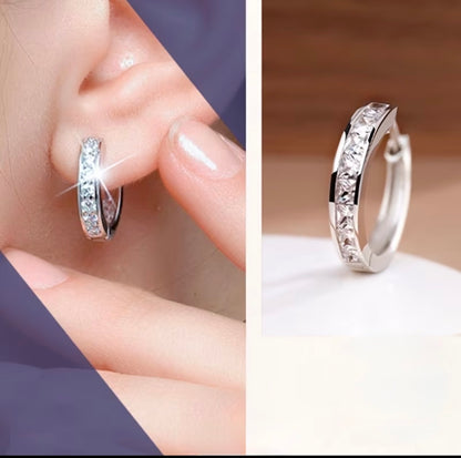 Aretes de plata