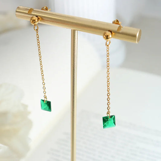 Aretes largos