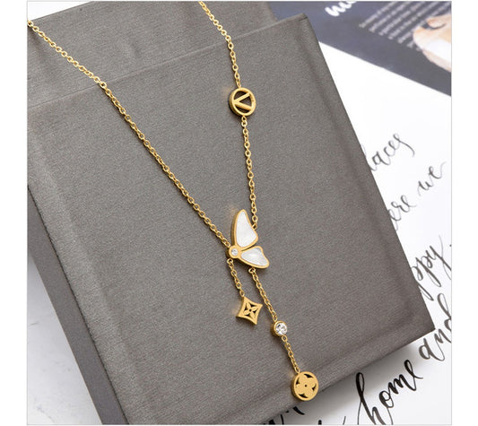 Cadena de acero de mujer