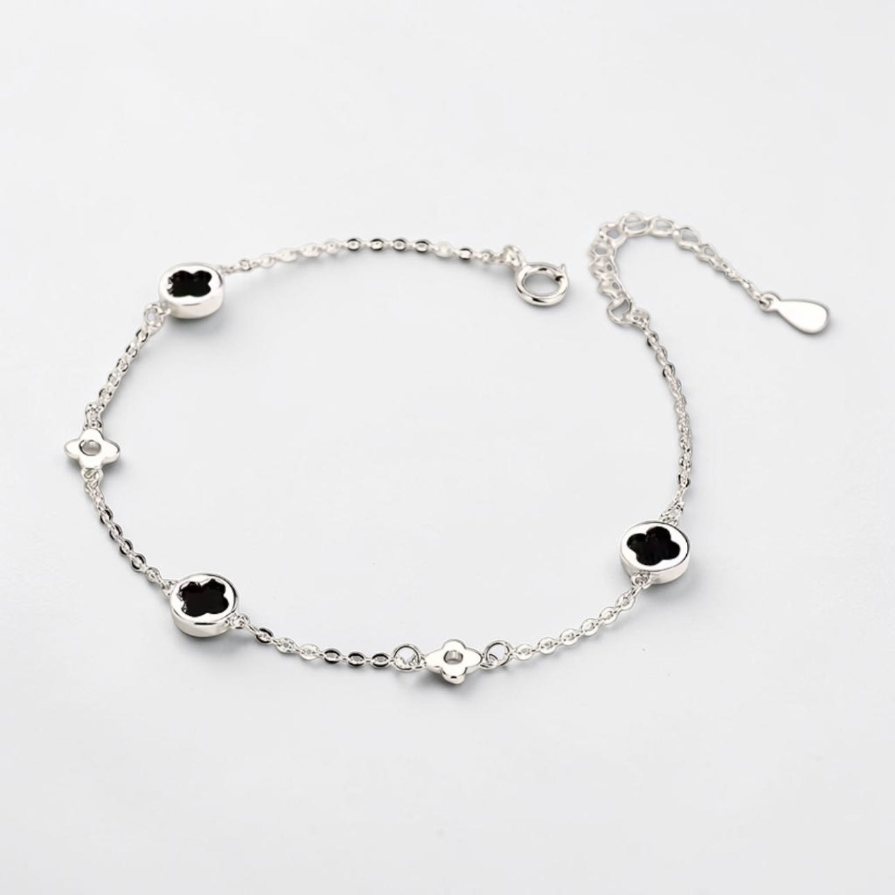 Pulsera de plata Van Cleef