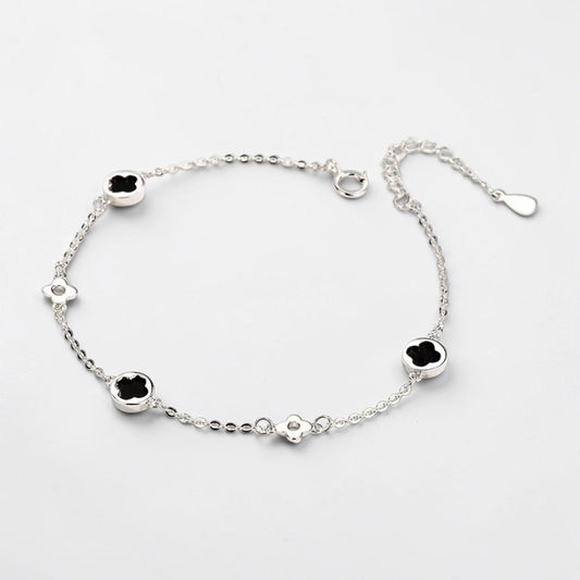 Pulsera de plata Van Cleef