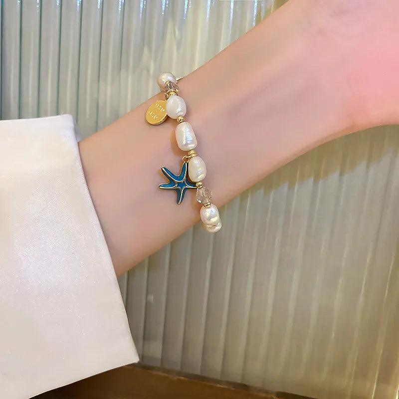 Pulsera de perla de agua dulce